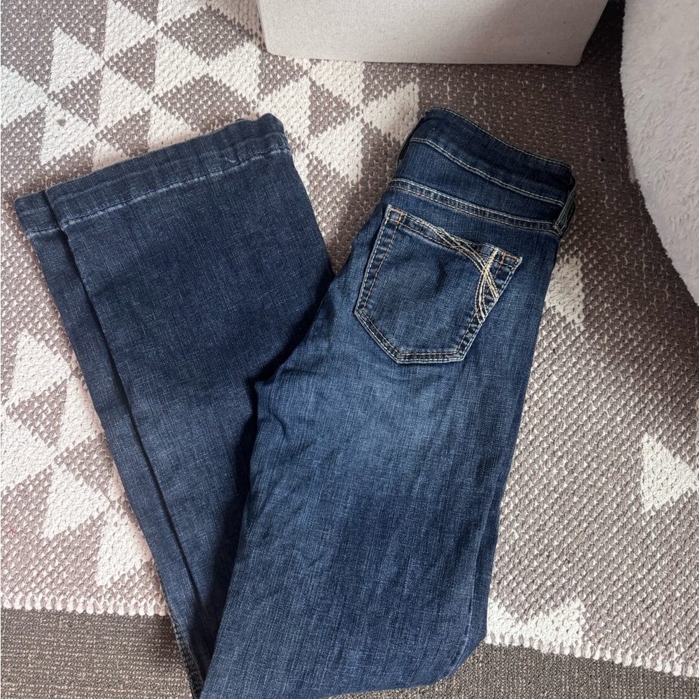 Ariat Dark Blue Women's Stretch Denim Trouser Jeans